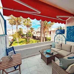 Canarian Blue Tropical Garden View & Pool Appartement